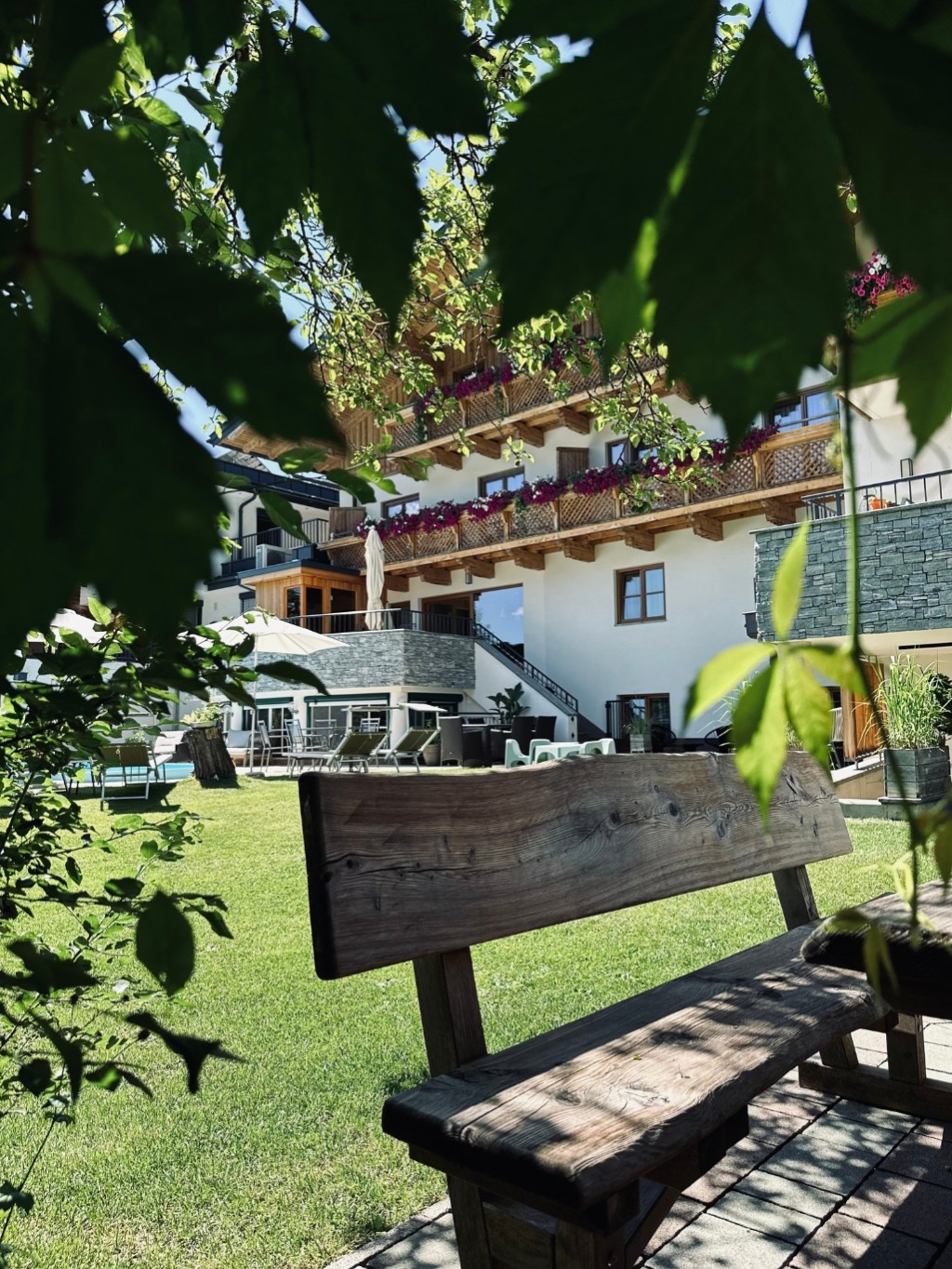 Lovely place in the Garden of Aparthotel Steger